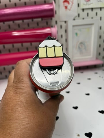 Set of 3 School Themed Designs Keychain Can Opener & Drink Cover 3MF File | 3-in-1 Tool | 3D Print File | Digital Download