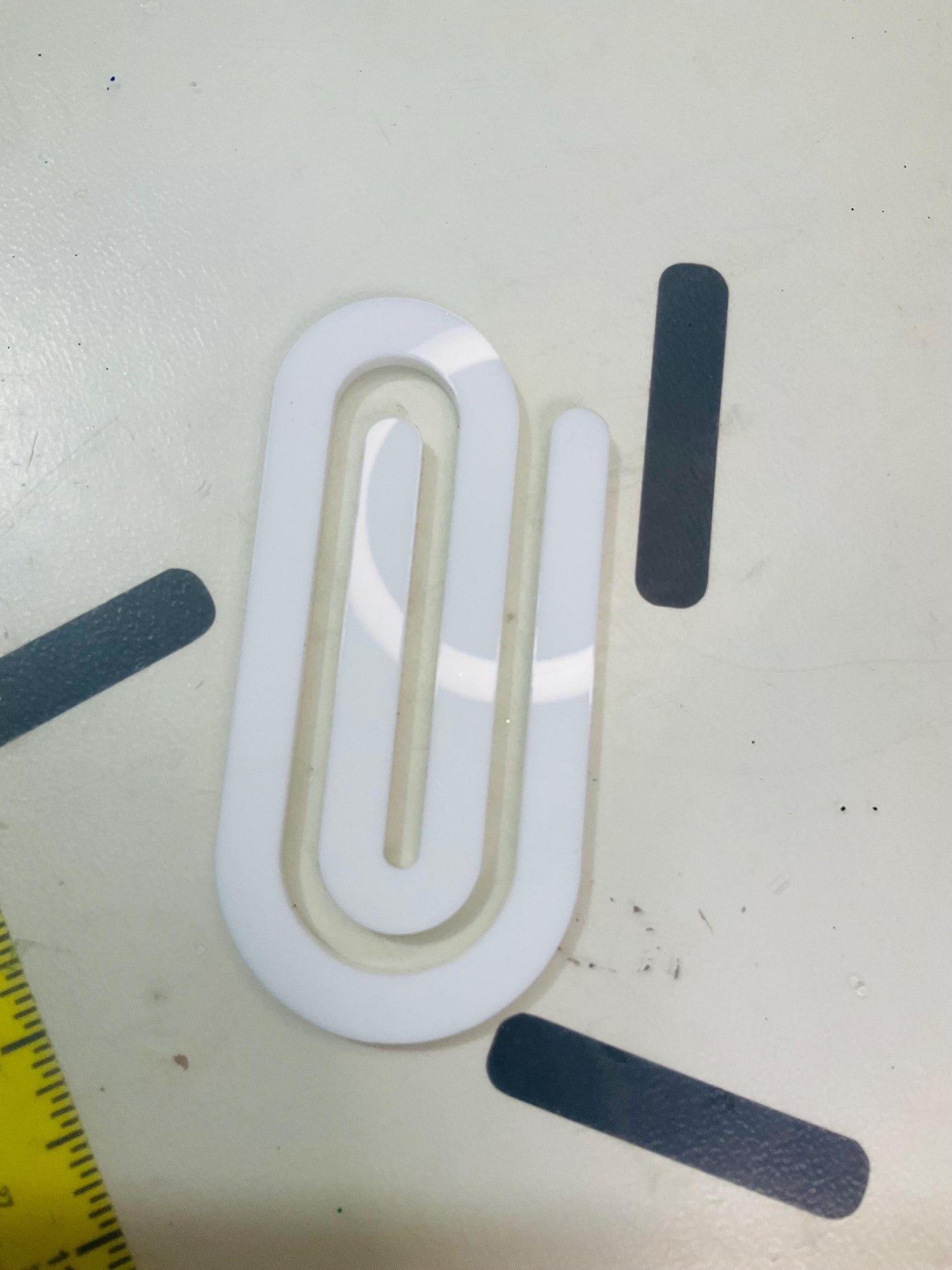 x30 Acrylic Jumbo Paperclip Blanks by Lina Loves Two, handmade in Los Angeles CA