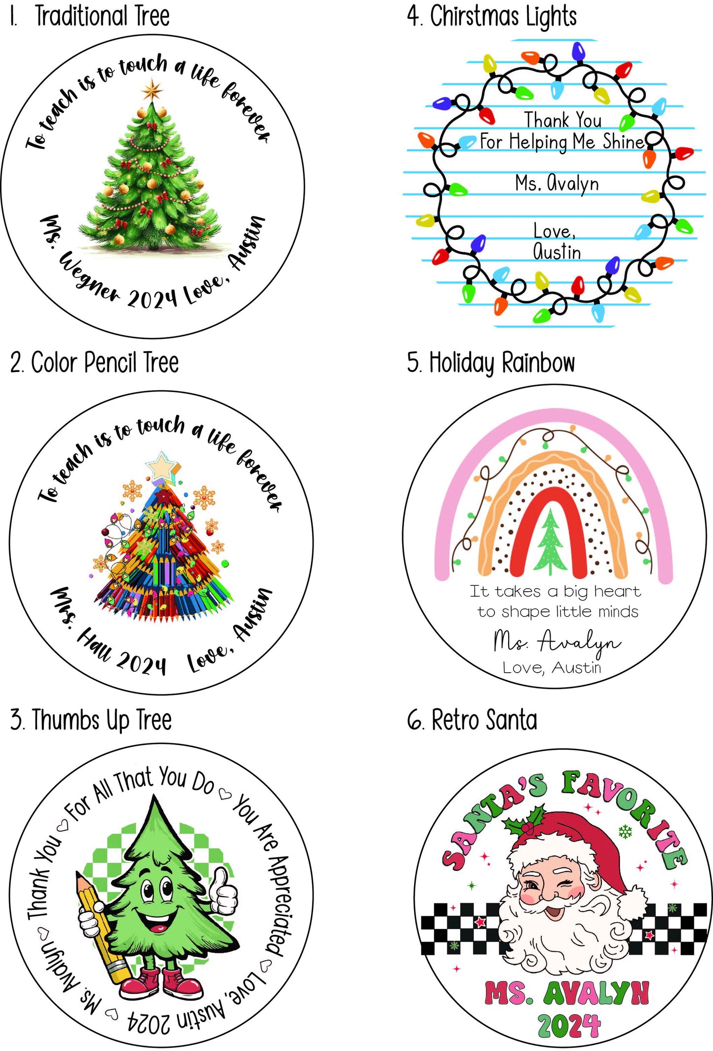 Teacher Christmas Ornament | Teacher Ornament 2024 | Christmas Gift Teacher | Teacher Gift | Teacher Keepsake | Personalized Ornament