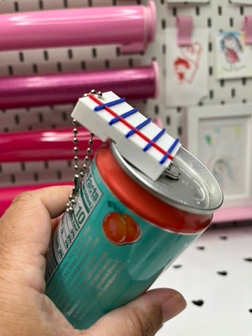 Set of 3 School Themed Designs Keychain Can Opener & Drink Cover 3MF File | 3-in-1 Tool | 3D Print File | Digital Download