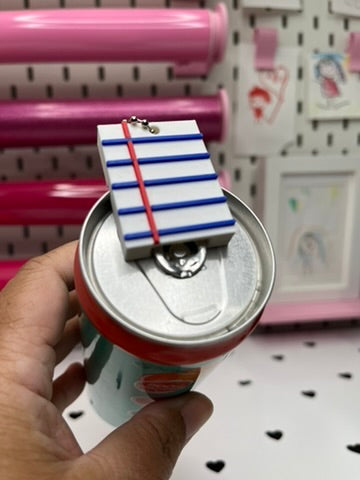 Set of 3 School Themed Designs Keychain Can Opener & Drink Cover 3MF File | 3-in-1 Tool | 3D Print File | Digital Download