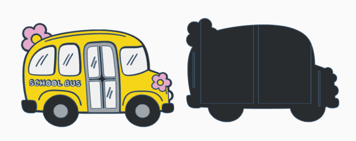 School Bus Desk Accessories Bundle – 3MF Files | 3D Print Desk Decor | Digital Download | Sticky Note Holder, Box, Tray, Pencil Holder &amp; Paperclip.