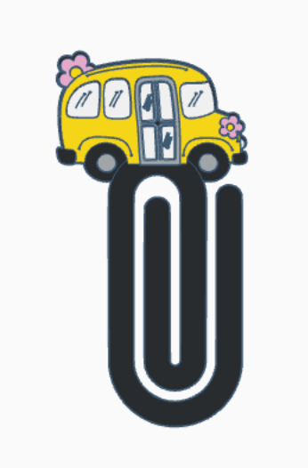 School Bus Desk Accessories Bundle – 3MF Files | 3D Print Desk Decor | Digital Download | Sticky Note Holder, Box, Tray, Pencil Holder &amp; Paperclip.