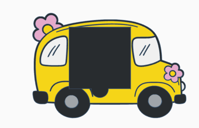 School Bus Desk Accessories Bundle – 3MF Files | 3D Print Desk Decor | Digital Download | Sticky Note Holder, Box, Tray, Pencil Holder &amp; Paperclip.