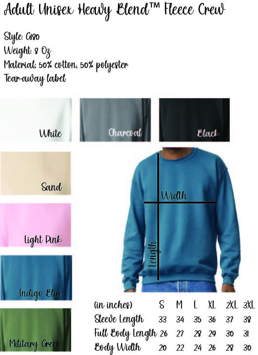 Name Script Embroidered Sweatshirt | Custom Crewneck Sweatshirt | Script Name by Lina Loves Two, handmade in Los Angeles CA