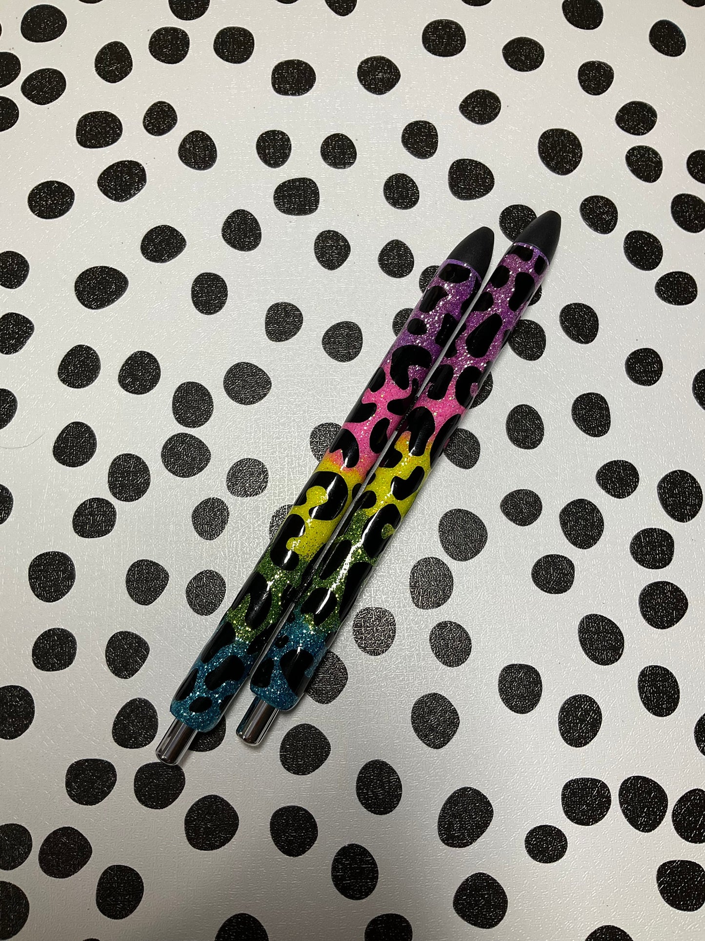 x3 Glitter Color Personalized Pens | Unique Teacher Gifts | Custom Teacher Appreciation Gift | Grading Pens