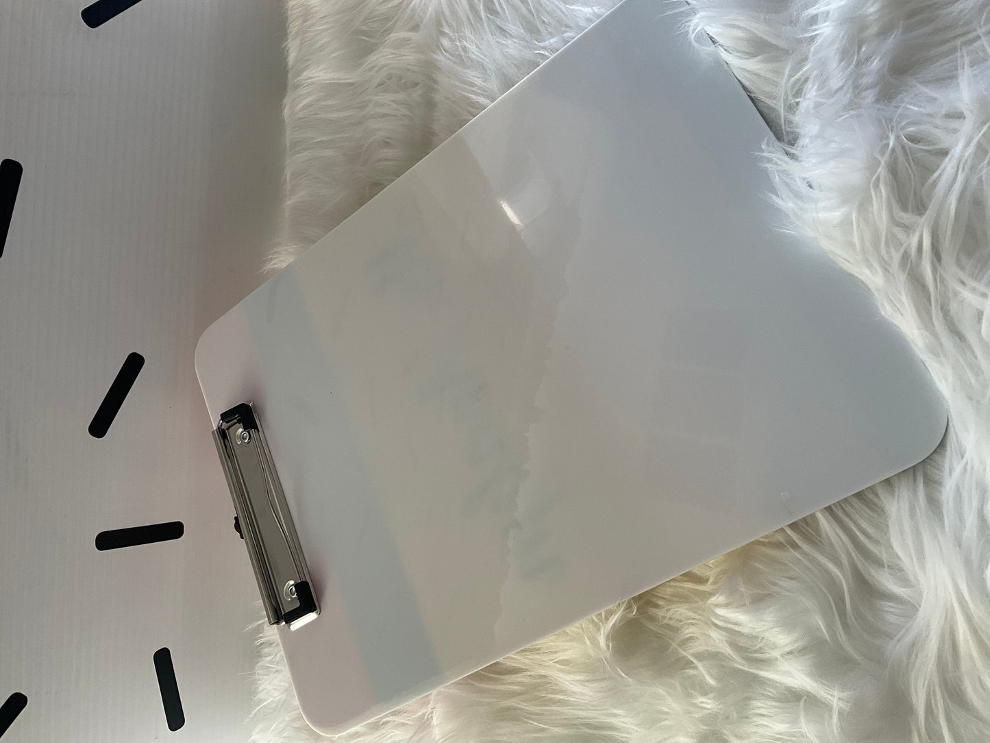 Personalized Glitter Letter Clipboard: Teacher Appreciation Gift by Lina Loves Two, handmade in Los Angeles CA