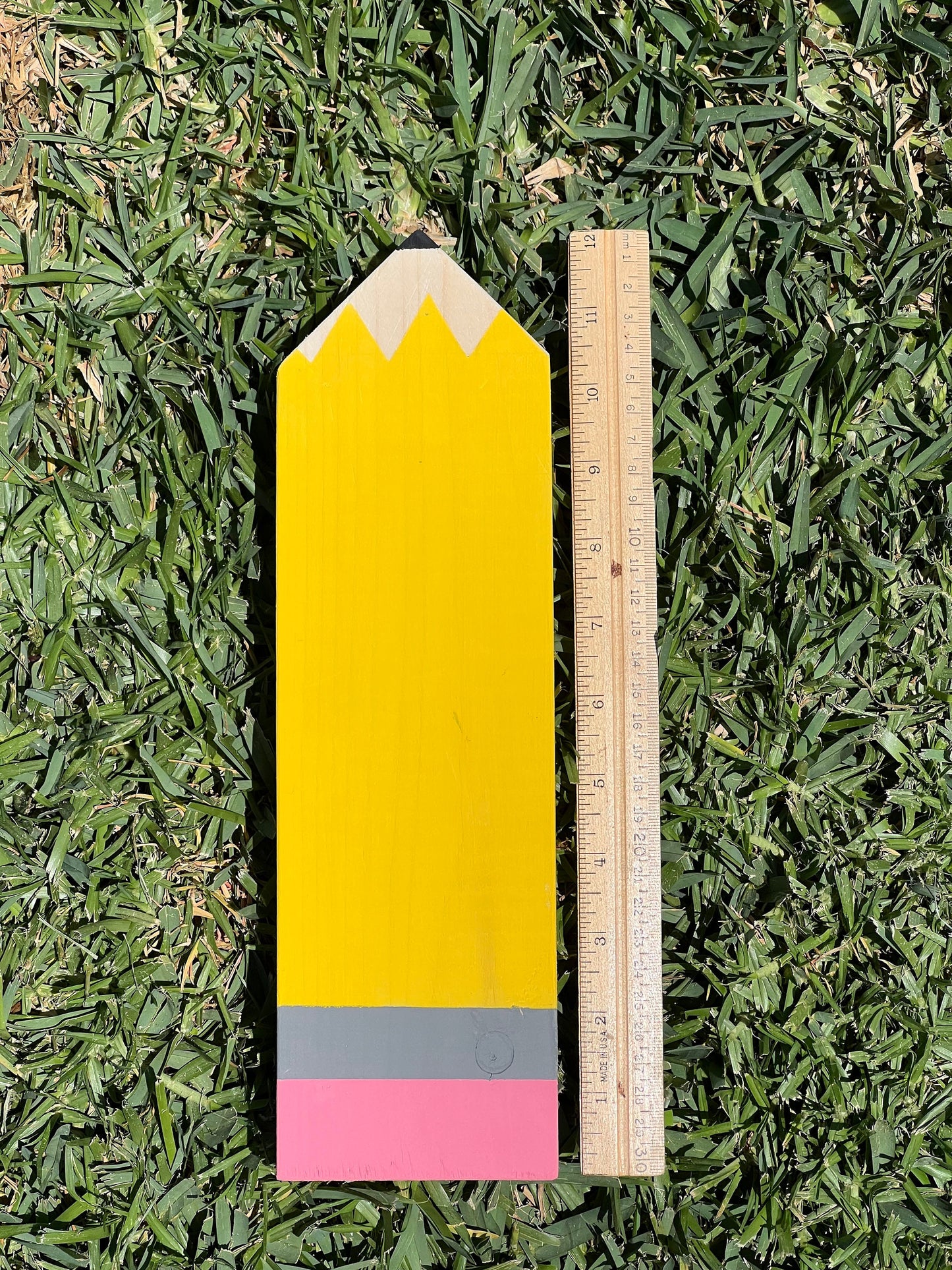 Teacher Pencil | Personalized Gifts | Classroom Decor | Name Plate for Teachers | Unique Teacher Appreciation Gift by Lina Loves Two, handmade in Los Angeles CA