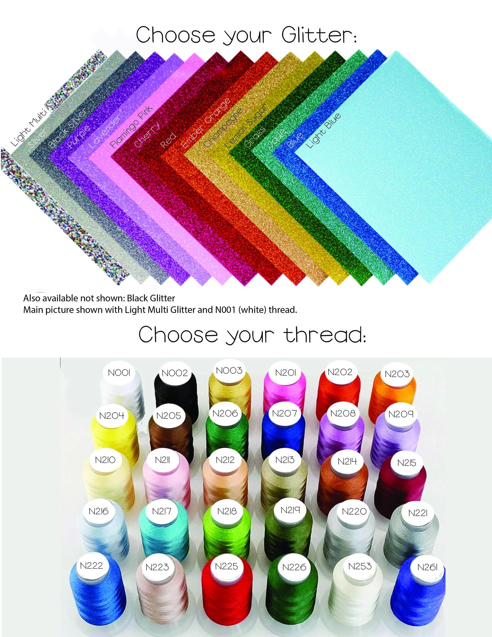 Embroidered Glitter Bow Mama and Mini Sweatshirt Set