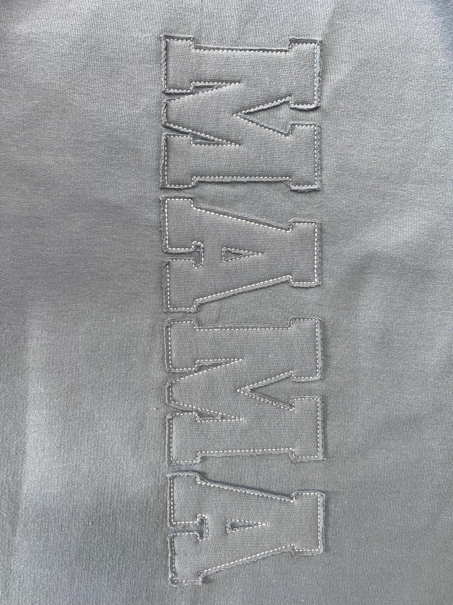 Embroidered Mama Crewneck with Kids Names on Sleeve | Personalized Mama Sweatshirt | Mama Shirt | Gift for Mom | Mother's Day or Wife Gift by Lina Loves Two, handmade in Los Angeles CA