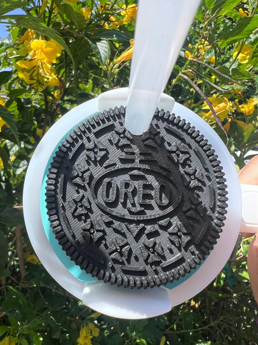 3D Printed Cookie Stanley Topper: Oreo-Inspired Tumbler Accessory