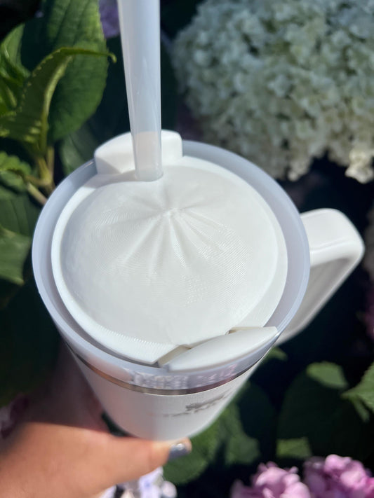 Bao Stanley Topper – 3D Printed for 30 oz or 40 oz Tumblers | Cute Dumpling Cup Accessory | Kawaii Tumbler Topper | Foodie Gift