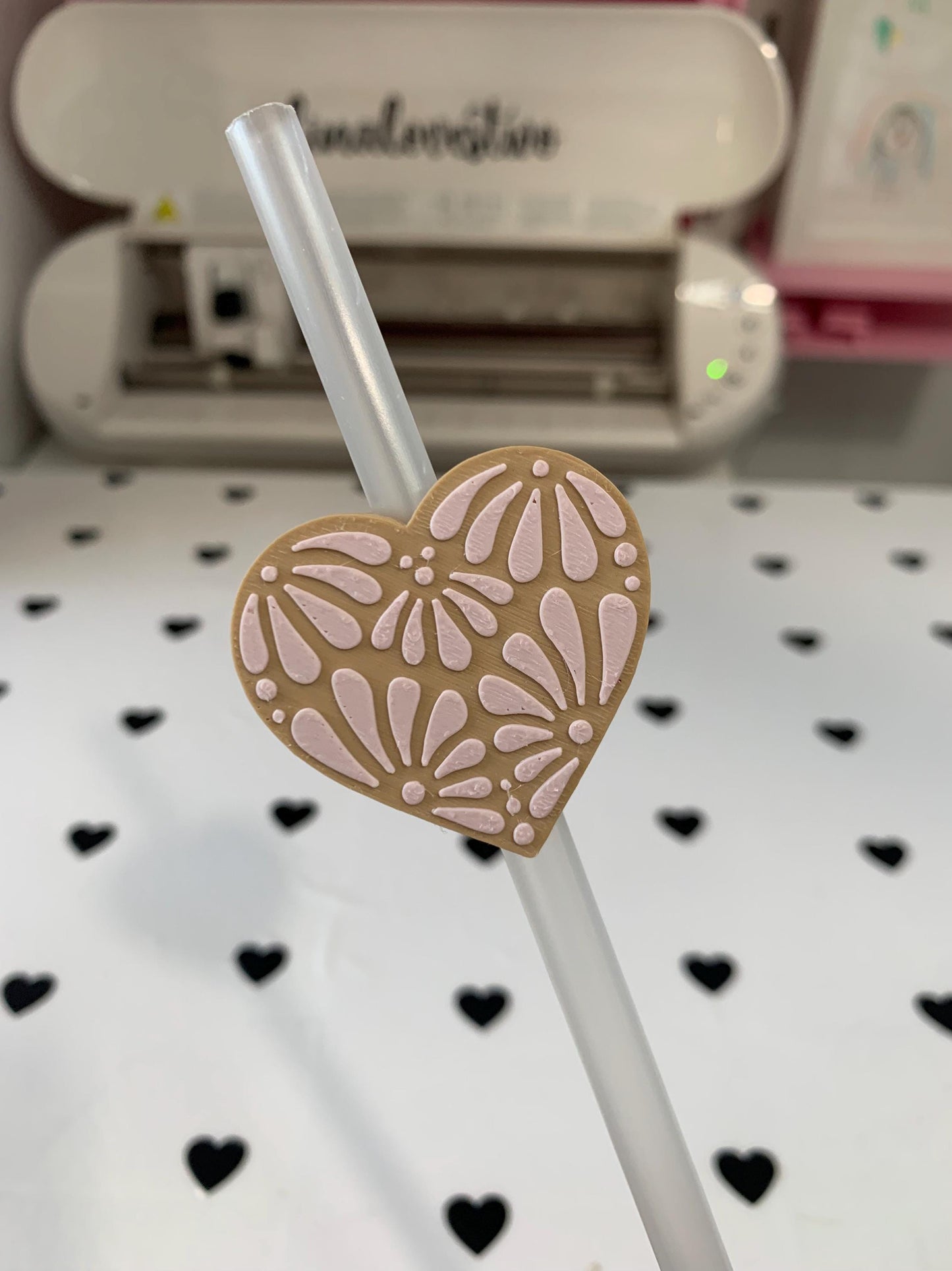 Talavera Desk Organizer Bundle: Pen Holder, Trinket Dish & Straw Topper by Lina Loves Two, handmade in Los Angeles CA