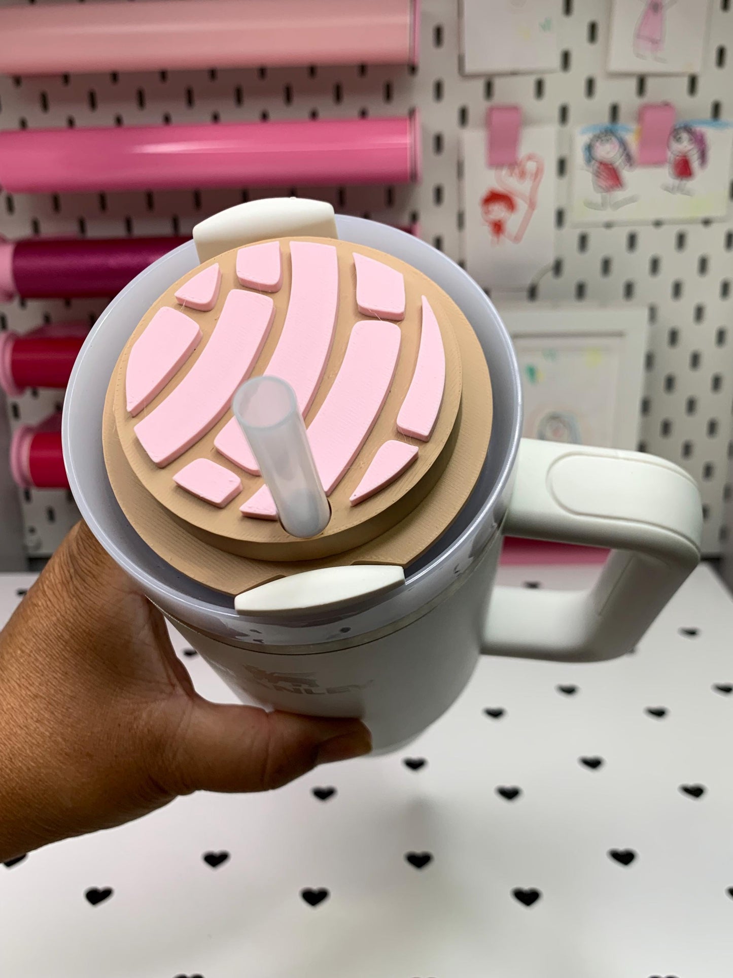 Concha Stanley Topper: Mexican Pan Dulce File ( ) by Lina Loves Two, handmade in Los Angeles CA