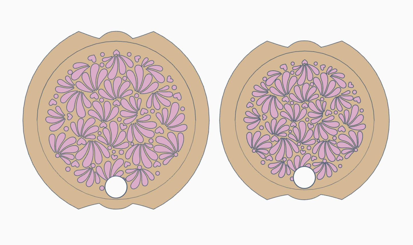 Mexican Talavera Stanley Topper: File ( ) by Lina Loves Two, handmade in Los Angeles CA