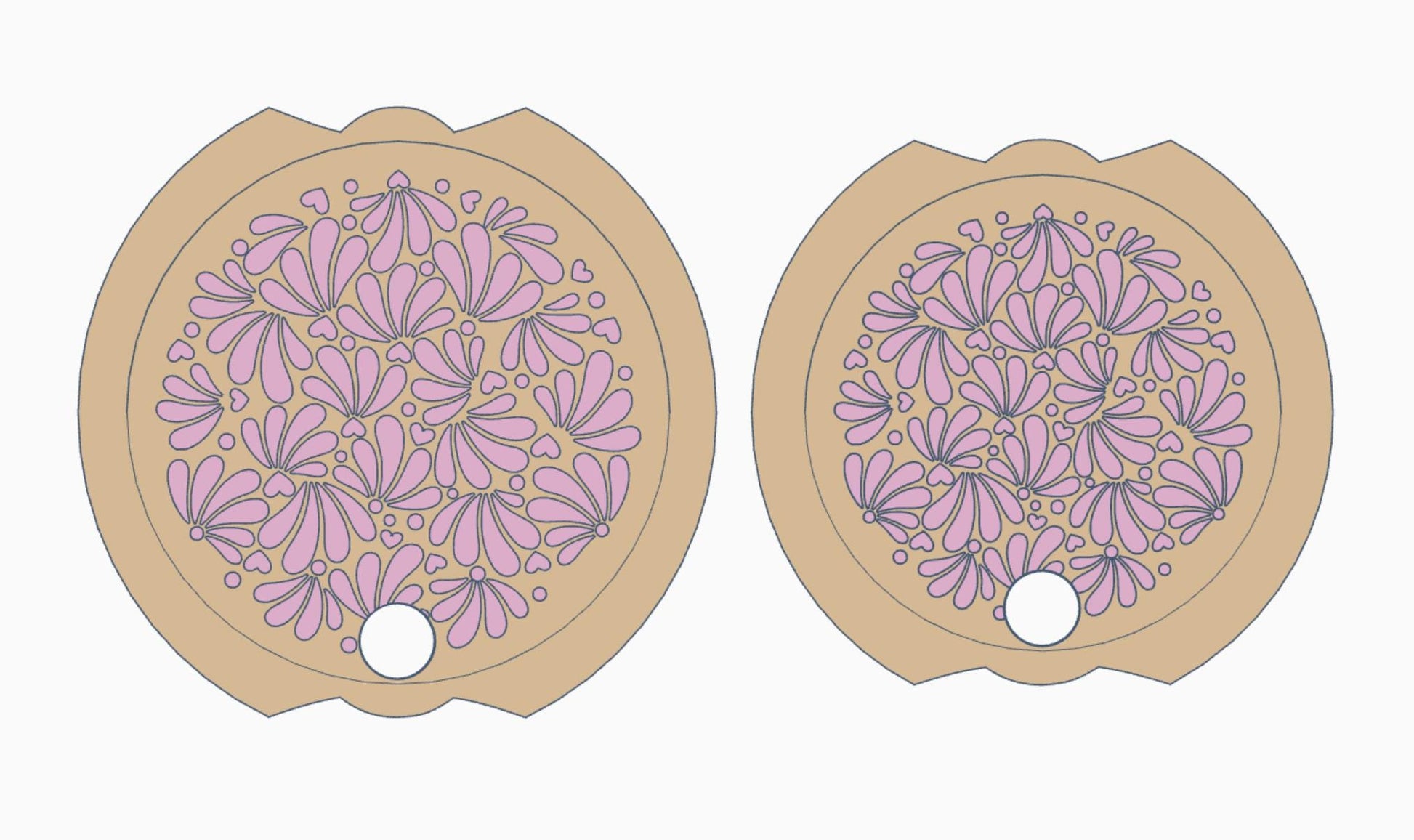 Mexican Talavera Stanley Topper: File ( ) by Lina Loves Two, handmade in Los Angeles CA