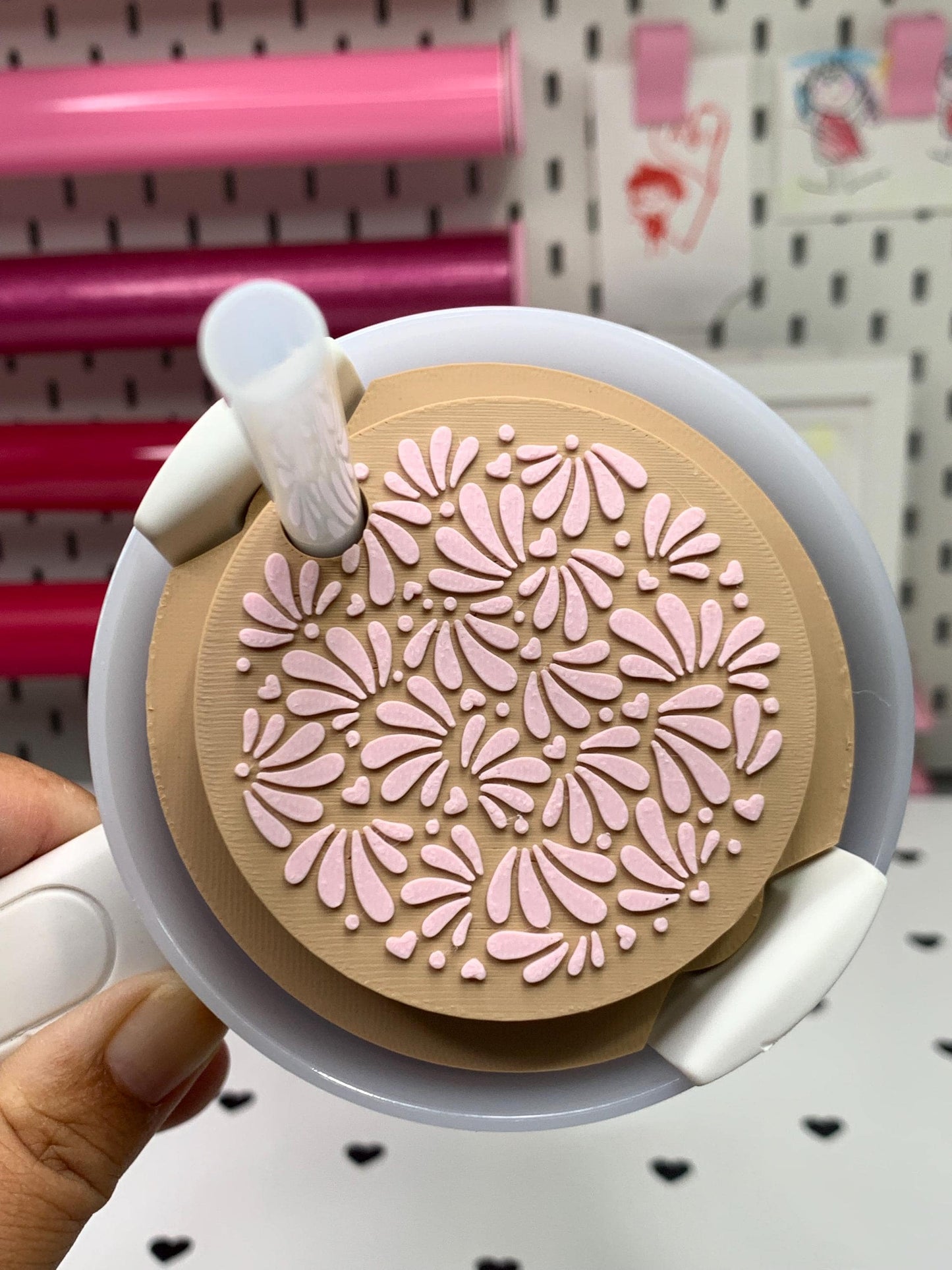 Mexican Talavera Stanley Topper: File ( ) by Lina Loves Two, handmade in Los Angeles CA