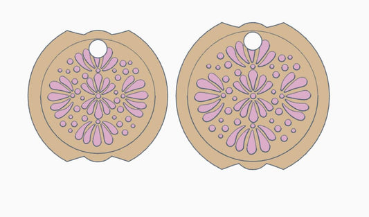 Talavera Stanley Topper: Mexican Tile Style File ( & 3MF) by Lina Loves Two, handmade in Los Angeles CA