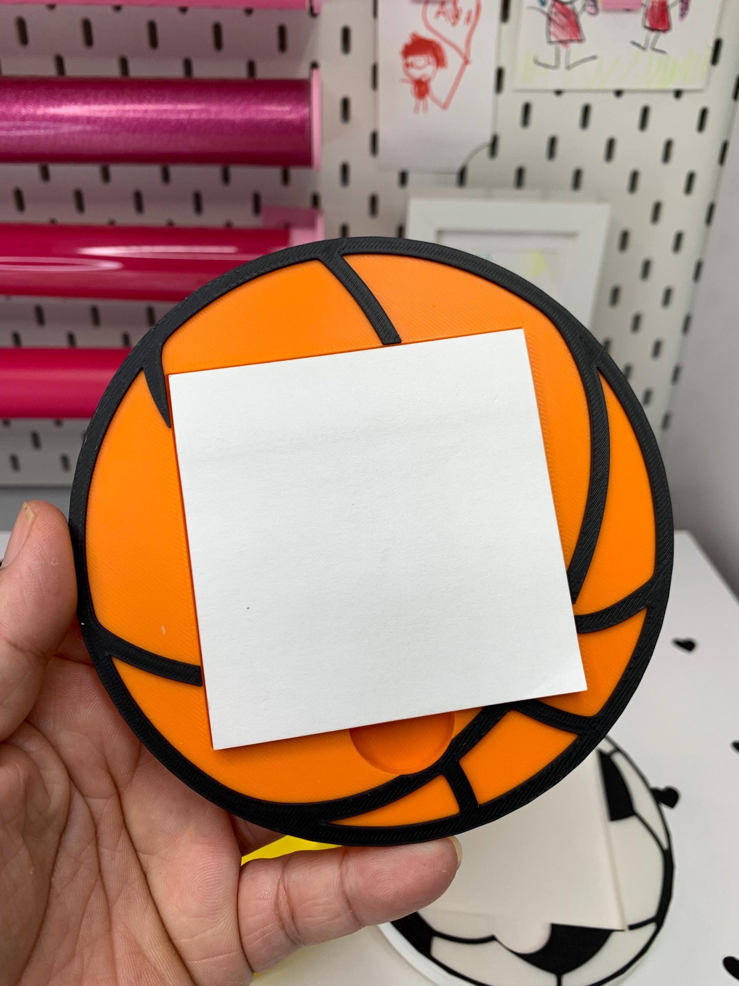 Sports Ball Sticky Note Holder Bundle: Files ( ) by Lina Loves Two, handmade in Los Angeles CA