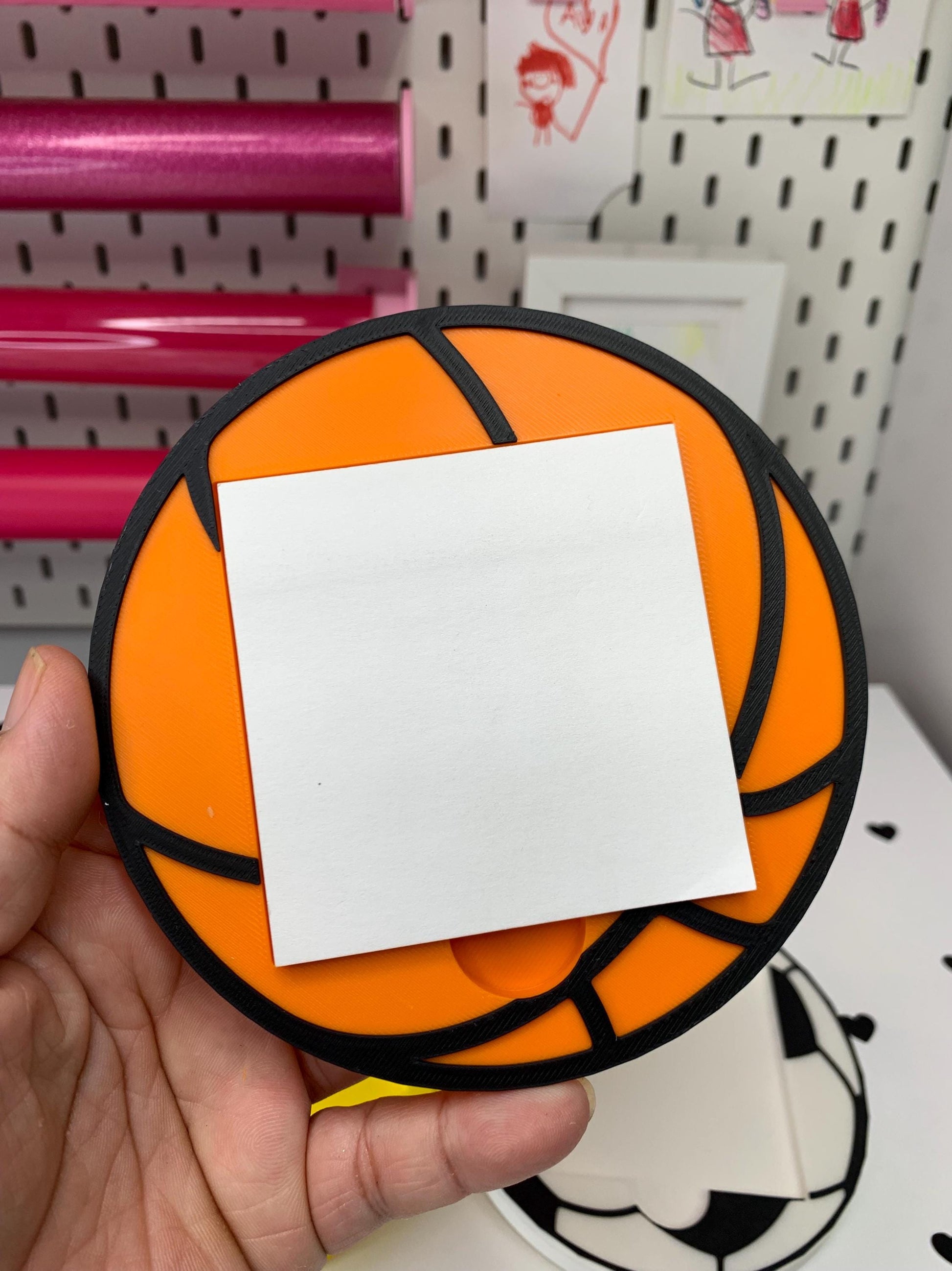 Sports Ball Sticky Note Holder Bundle: Files ( ) by Lina Loves Two, handmade in Los Angeles CA