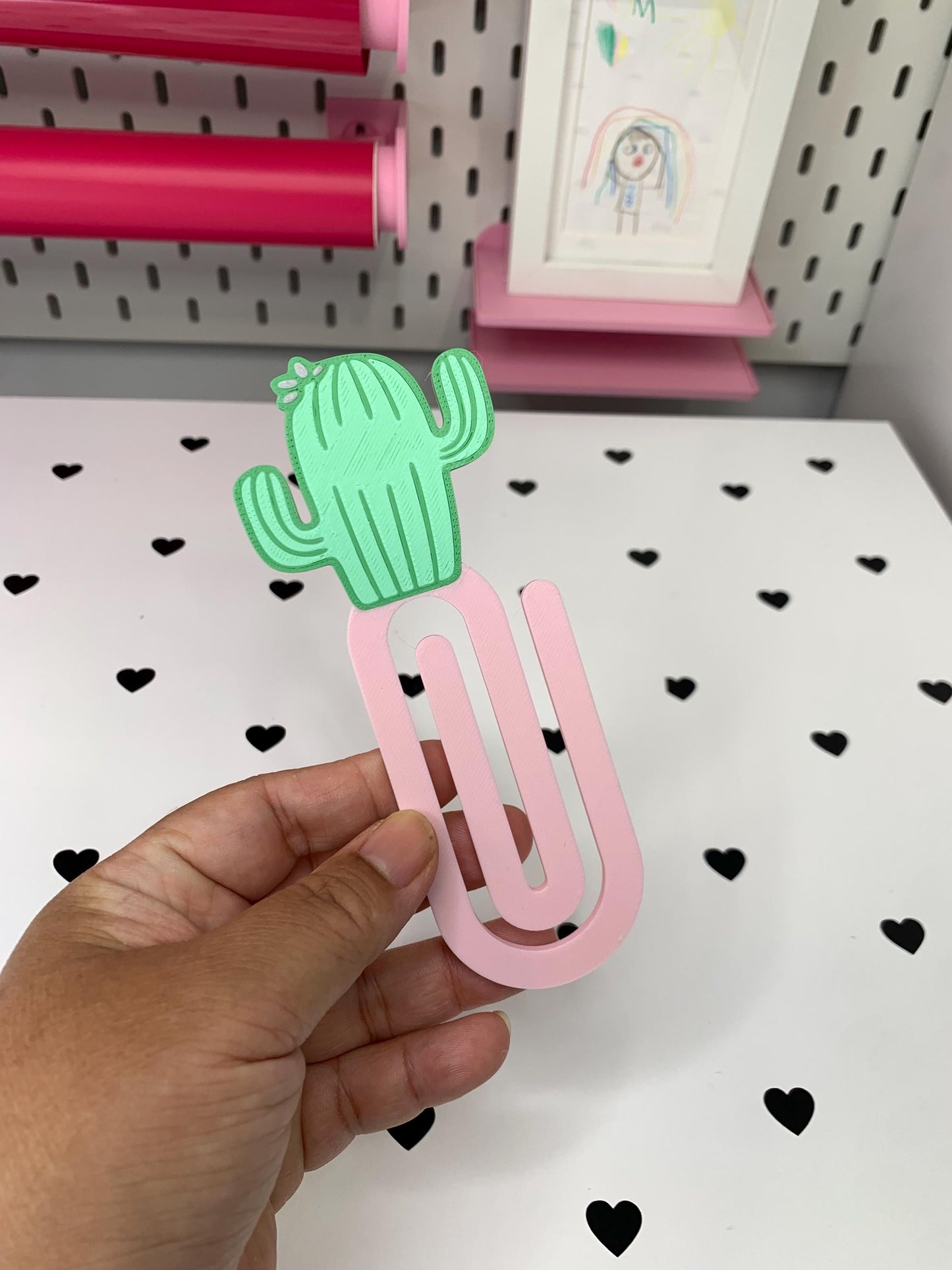 Cactus Desk Organizer Set: Files ( ) by Lina Loves Two, handmade in Los Angeles CA