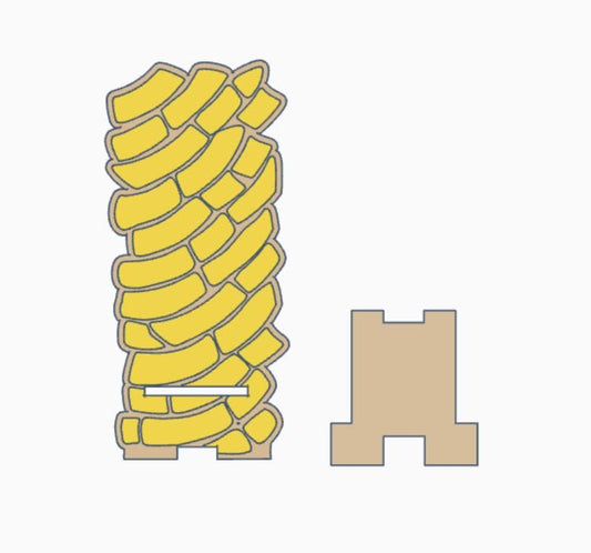 Concha Phone Stand: File ( & 3MF ) by Lina Loves Two, handmade in Los Angeles CA