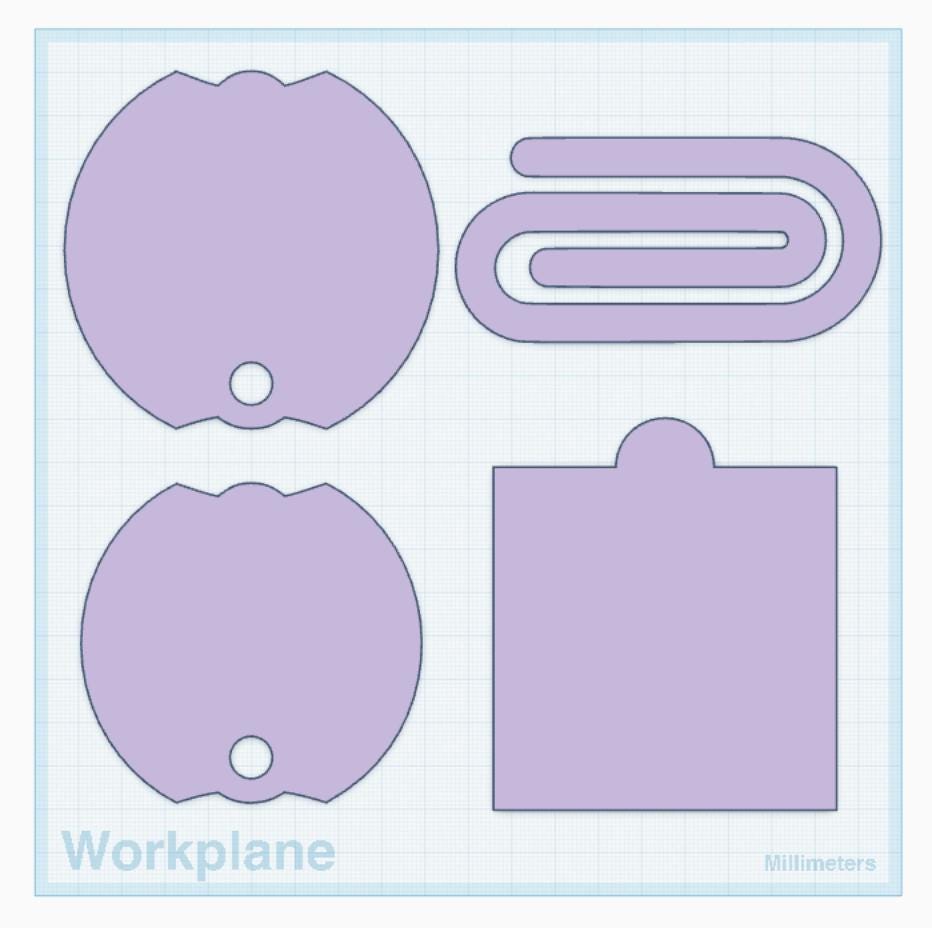 Digital STL File | Template for Office Decor | Digital STL Files | Stanley Topper 20, 30 and 40oz | Jumbo Paperclip | Sticky Note Holder