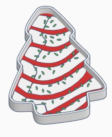 Christmas Tree Cake 3D Digital Files – STL & 3MF | Jumbo Paperclips, Stanley Toppers, Tray, Phone Holder, Note Holder and Soap Holder