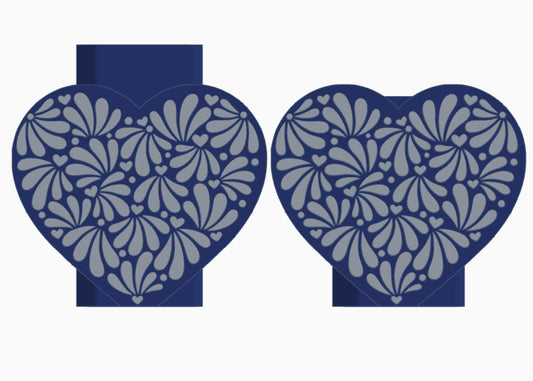 Mexican Talavera Inspired Bath and Body Works Soap Holder – Digital STL | 3MF Files Skinny and Chunky Bottle Sizes