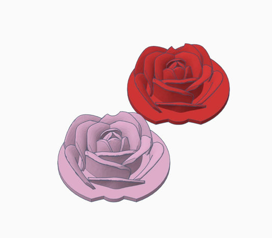 Rose Stanley Cup Topper STL & 3MF Files – 20oz, 30oz and 40oz | Digital Download