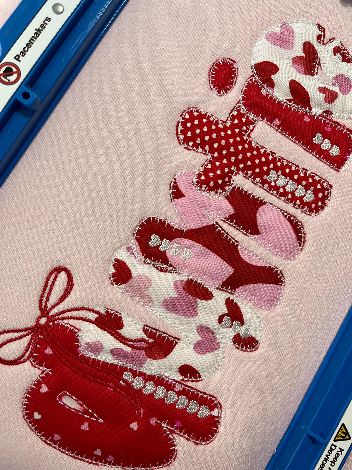 Custom Valentine XOXO Sequin Sweatshirt | Personalized Name Sleeve