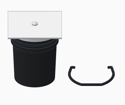 Graduation Mini Bucket 3MF Files | Graduating Student Gift, Desk Decor (Digital Download)