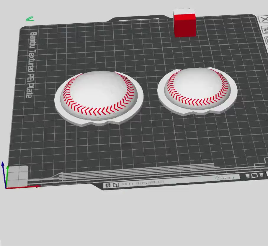 3D Basketball Stanley Cup Topper STL File: Game Day Tumbler Accessory (Digital Download)