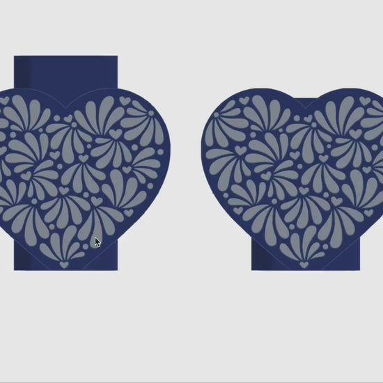 Mexican Talavera Inspired Bath and Body Works Soap Holder – Digital STL | 3MF Files Skinny and Chunky Bottle Sizes